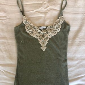 Light Olive Colored Tank Top